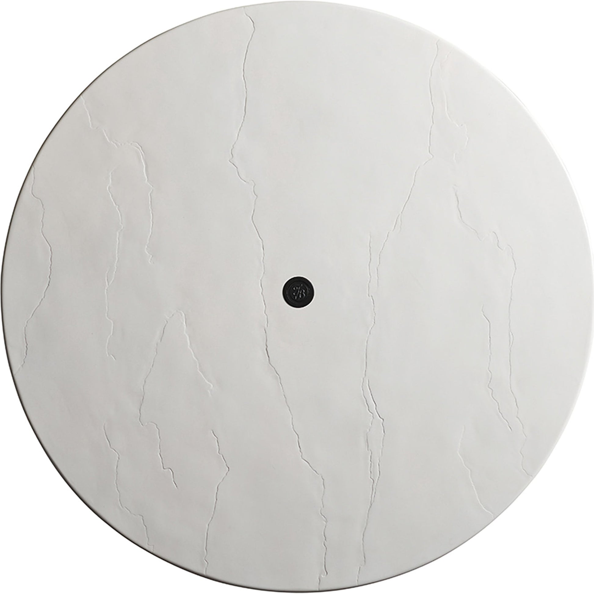 Pavlova Round Dining Table by Tommy Bahama Outdoor in textured graphic white. Made from unique in a transitional style.