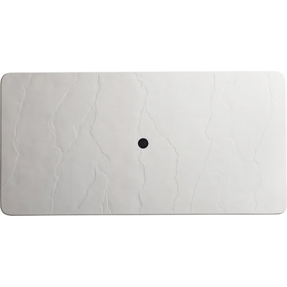 Pavlova Rectangular Dining Table by Tommy Bahama Outdoor in textured graphic white. Made from unique in a modern style.