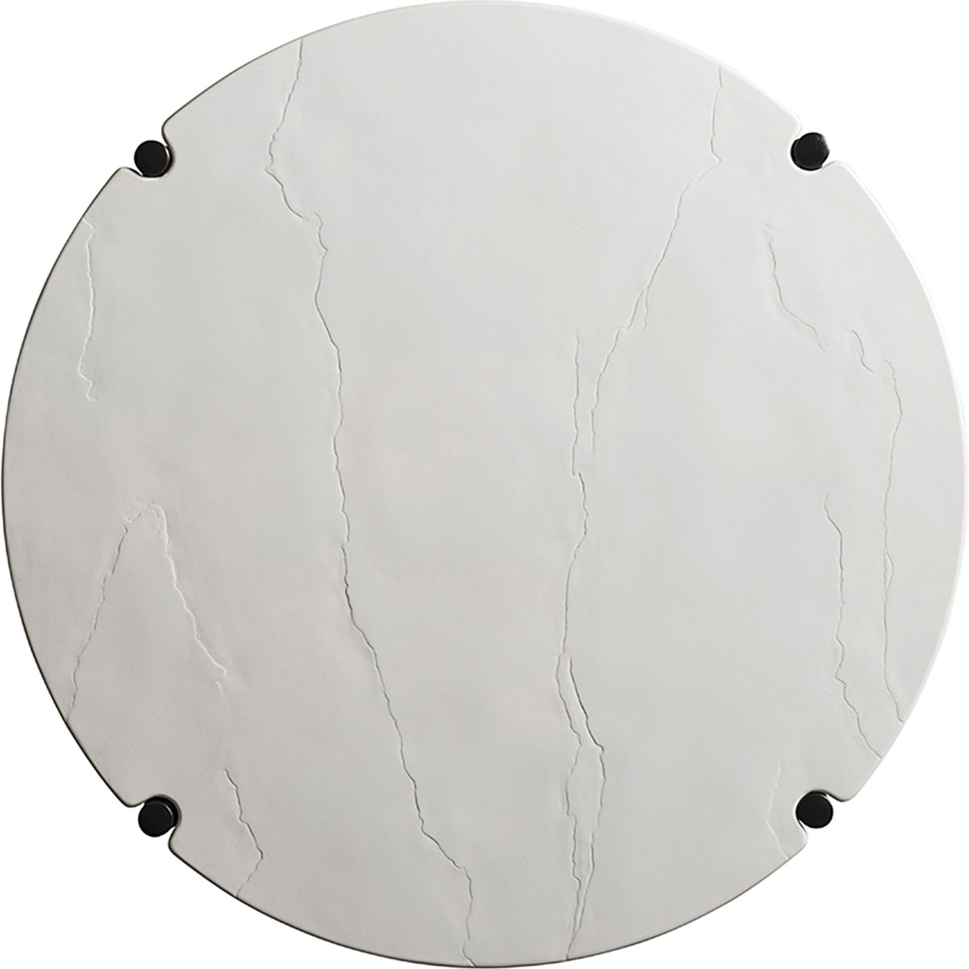 Pavlova Round Cocktail Table by Tommy Bahama Outdoor in textured graphic white. Made from unique in a transitional style.
