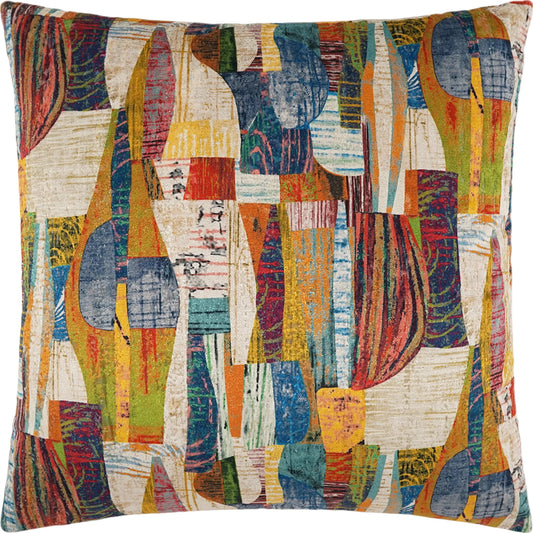 Jems Throw Pillow by DV Kap Home in multi. Made from 100% polyester in a modern style.