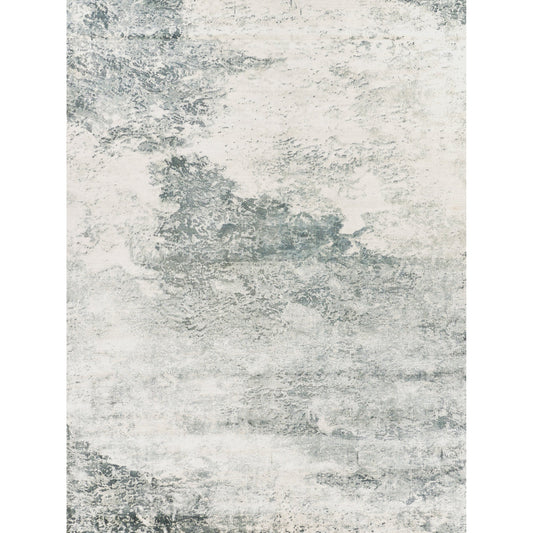 Cassina Rug by Exquisite Rugs in dark gray, gray. Made from bamboo silk in a unique style.