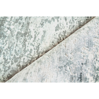 Cassina Rug by Exquisite Rugs in dark gray, gray. Made from bamboo silk in a unique style.