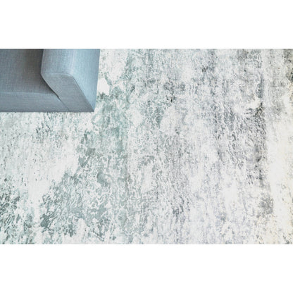 Cassina Rug by Exquisite Rugs in dark gray, gray. Made from bamboo silk in a unique style.