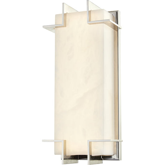 Delmar Led Wall Sconce by Hudson Valley. Made from brass in a transitional style.