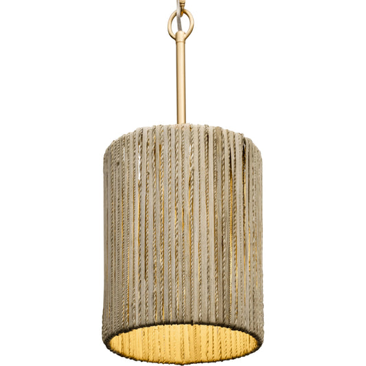 Jacob's Ladder Mini Pendant by Varaluz in french gold. Made from unique in a modern style.