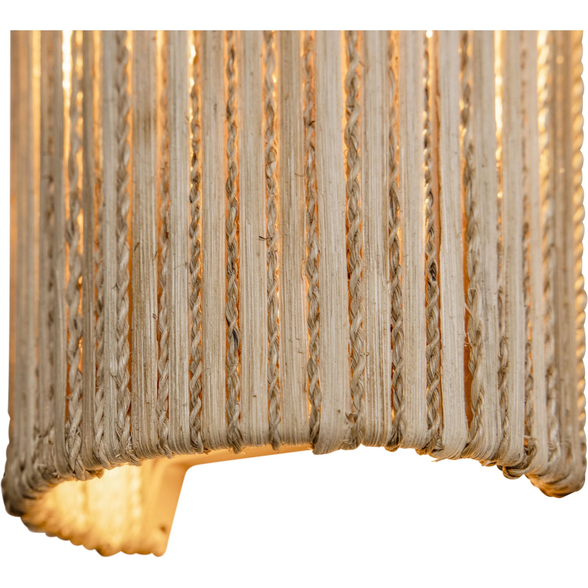 Jacob's Ladder Sconce by Varaluz in french gold. Made from unique in a modern style.