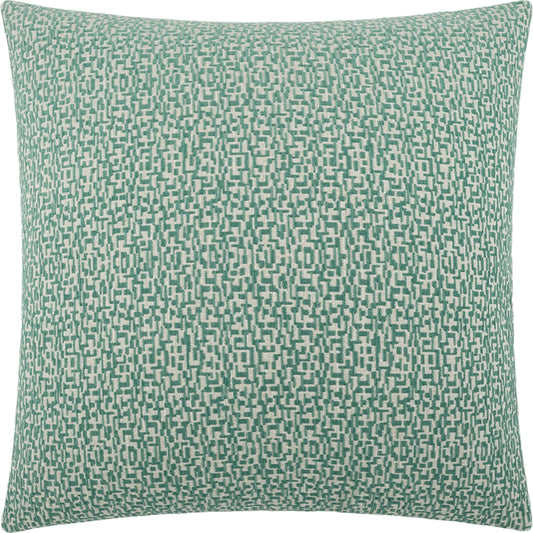 Code Pillow by DV Kap Home. Made from 99% polyester, 1% linen in a modern style.