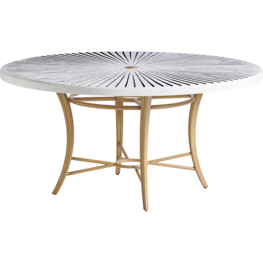 Key Largo Round Dining Table by Tommy Bahama Outdoor. Made from unique in a transitional style.