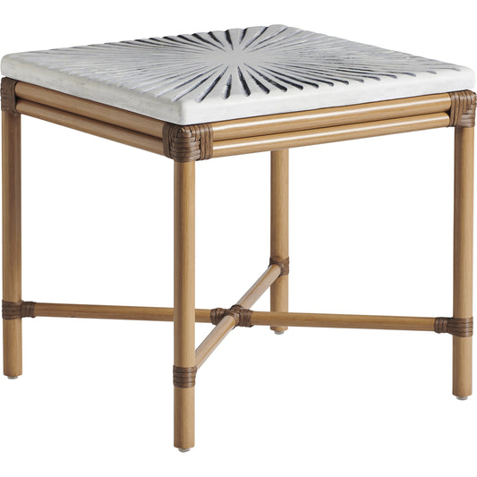 Key Largo Square End Table by Tommy Bahama Outdoor. Made from unique in a coastal style.