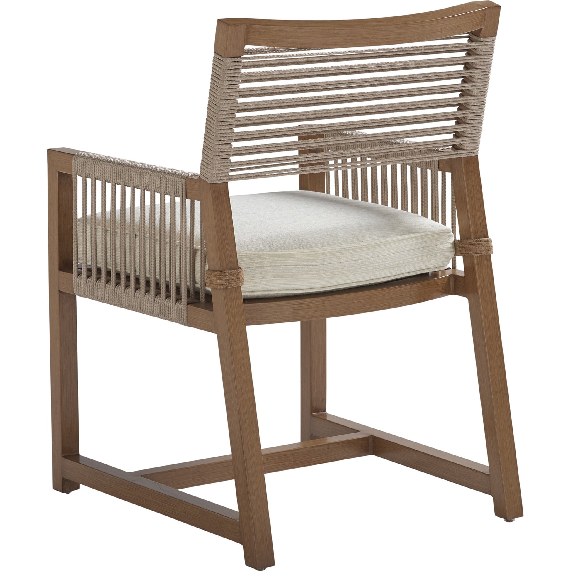 Cypress Point Ocean Terrace Arm Dining Chair by Tommy Bahama Outdoor in blue. Made from unique in a coastal style.