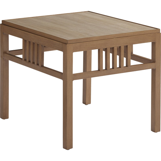 St Tropez Rectangular End Table by Tommy Bahama Outdoor. Made from unique in a transitional style.