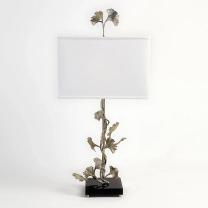 Ginkgo Table Lamp by Global Views. Made from unique in a transitional style.