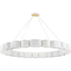 Soft White, Vintage Brass / Large