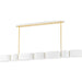 Opal Island Light by Corbett. Made from steel in a modern style.