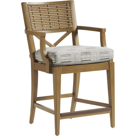 001 SR-836633 | Additional Silo | Los Altos Valley View Los Altos Counter Stool by Tommy Bahama Outdoor. Made from unique in a coastal style.