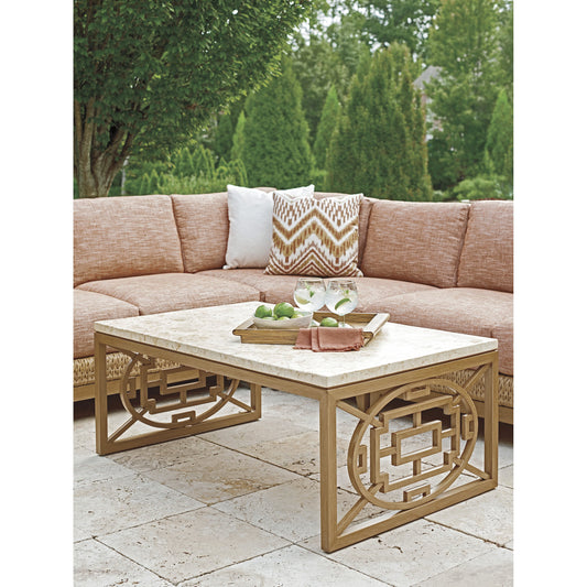 Los Altos Valley View Rectangular Cocktail Table by Tommy Bahama Outdoor. Made from unique in a eclectic & global style.