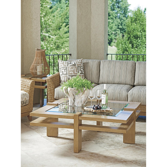 Los Altos Valley View Cocktail Table by Tommy Bahama Outdoor. Made from unique in a coastal style.