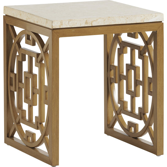 Los Altos Valley View Rectangular End Table by Tommy Bahama Outdoor. Made from unique in a eclectic & global style.