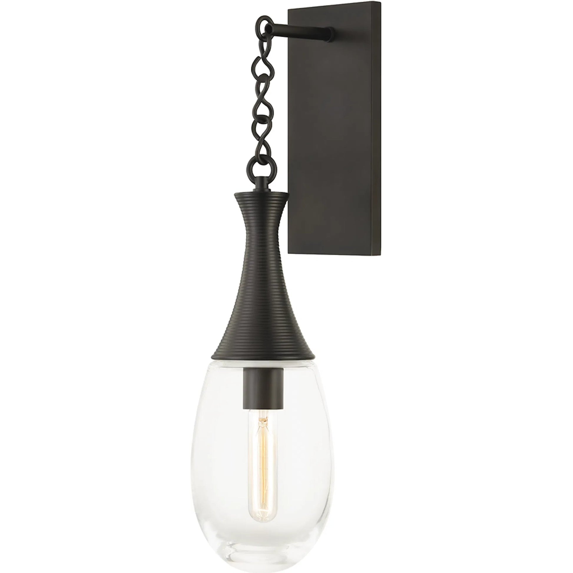 Southold Wall Sconce by Hudson Valley. Made from steel in a transitional style.