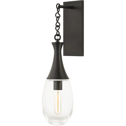 Southold Wall Sconce by Hudson Valley. Made from steel in a transitional style.