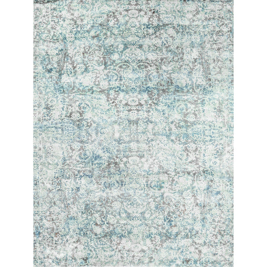 Cassina Rug by Exquisite Rugs in blue/brown. Made from unique in a unique style.