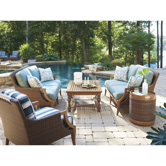 Harbor Isle Rectangular Cocktail Table by Tommy Bahama Outdoor. Made from unique in a traditional style.