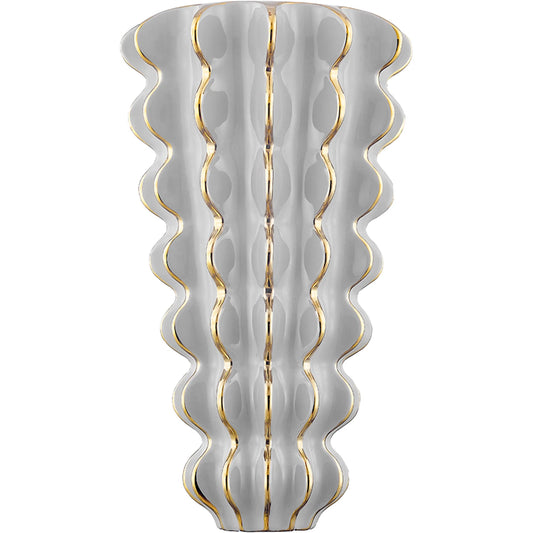 Esperanza Wall Sconce by Corbett. Made from ceramic in a modern style.