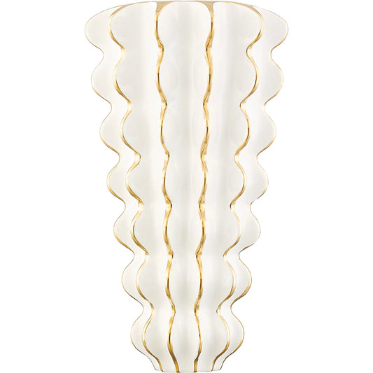 Esperanza Wall Sconce by Corbett. Made from ceramic in a modern style.