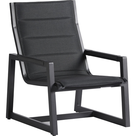 South Beach Lounge Chair by Tommy Bahama Outdoor in black. Made from unique in a modern style.