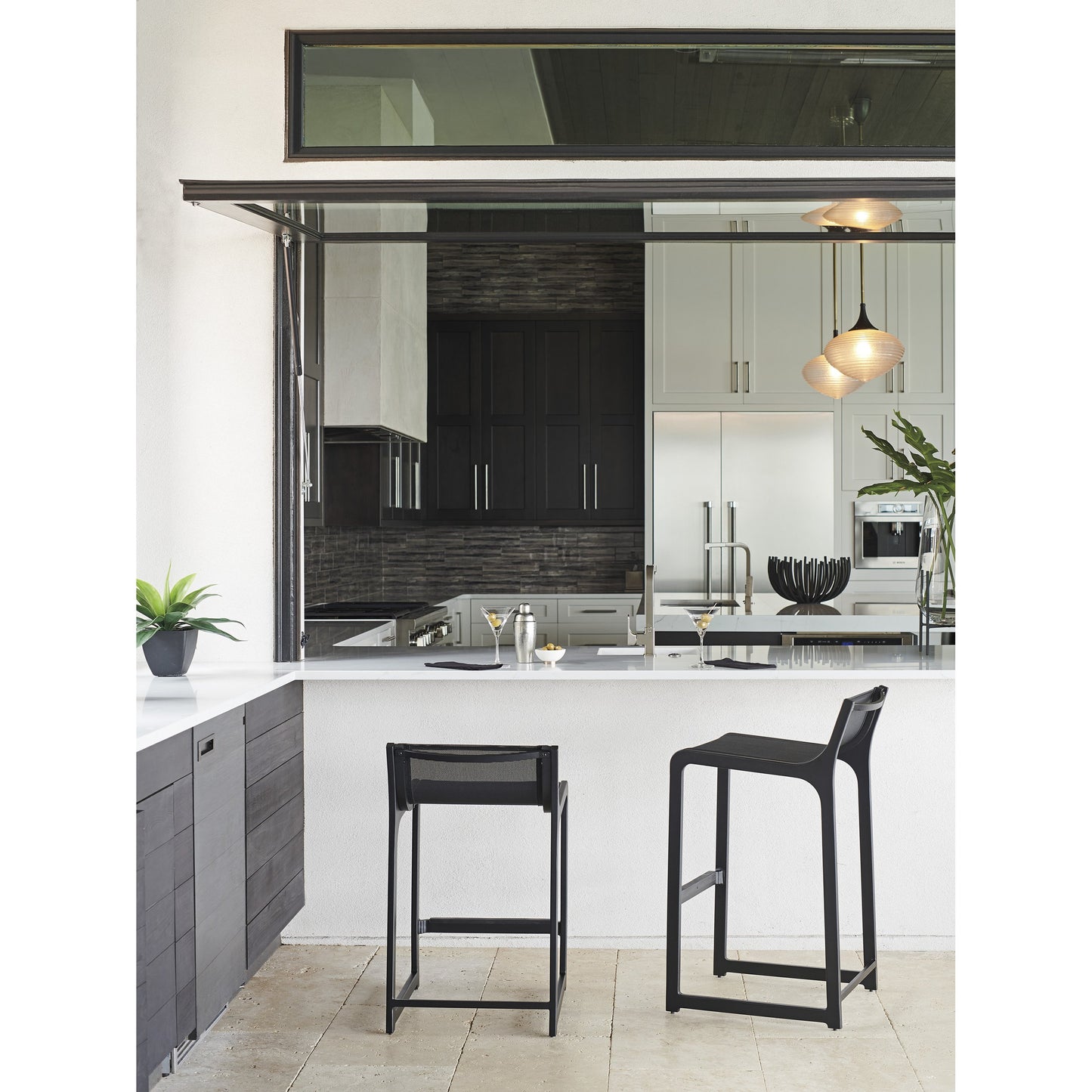003 SR-836591 | Lifestyle | South Beach Bar Stool by Tommy Bahama Outdoor. Made from unique in a modern style.