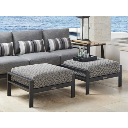 South Beach Sofa by Tommy Bahama Outdoor in gray. Made from unique in a modern style.