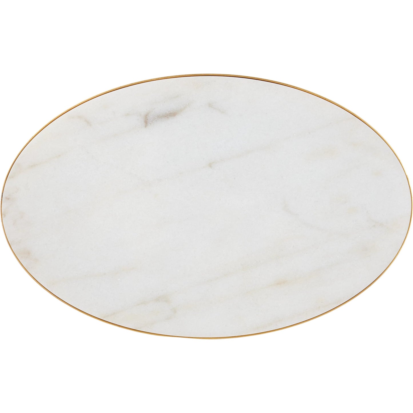 002 SI-2257284 | Additional Silo | Orla C Table by Currey and Company in gold leaf, natural. Made from metal, marble in a modern style.