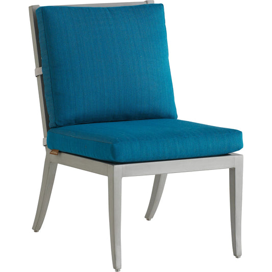 Side Dining Chair by Tommy Bahama Outdoor in light gray. Made from unique in a unique style.