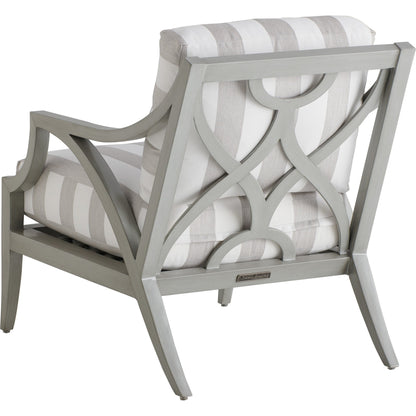 Silver Sands Lounge Chair by Tommy Bahama Outdoor in gray oyster shell. Made from unique in a transitional style.