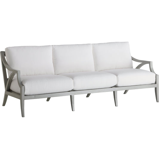001 SI-1770915 | Additional Silo | Silver Sands Sofa by Tommy Bahama Outdoor in gray oyster shell. Made from unique in a transitional style.