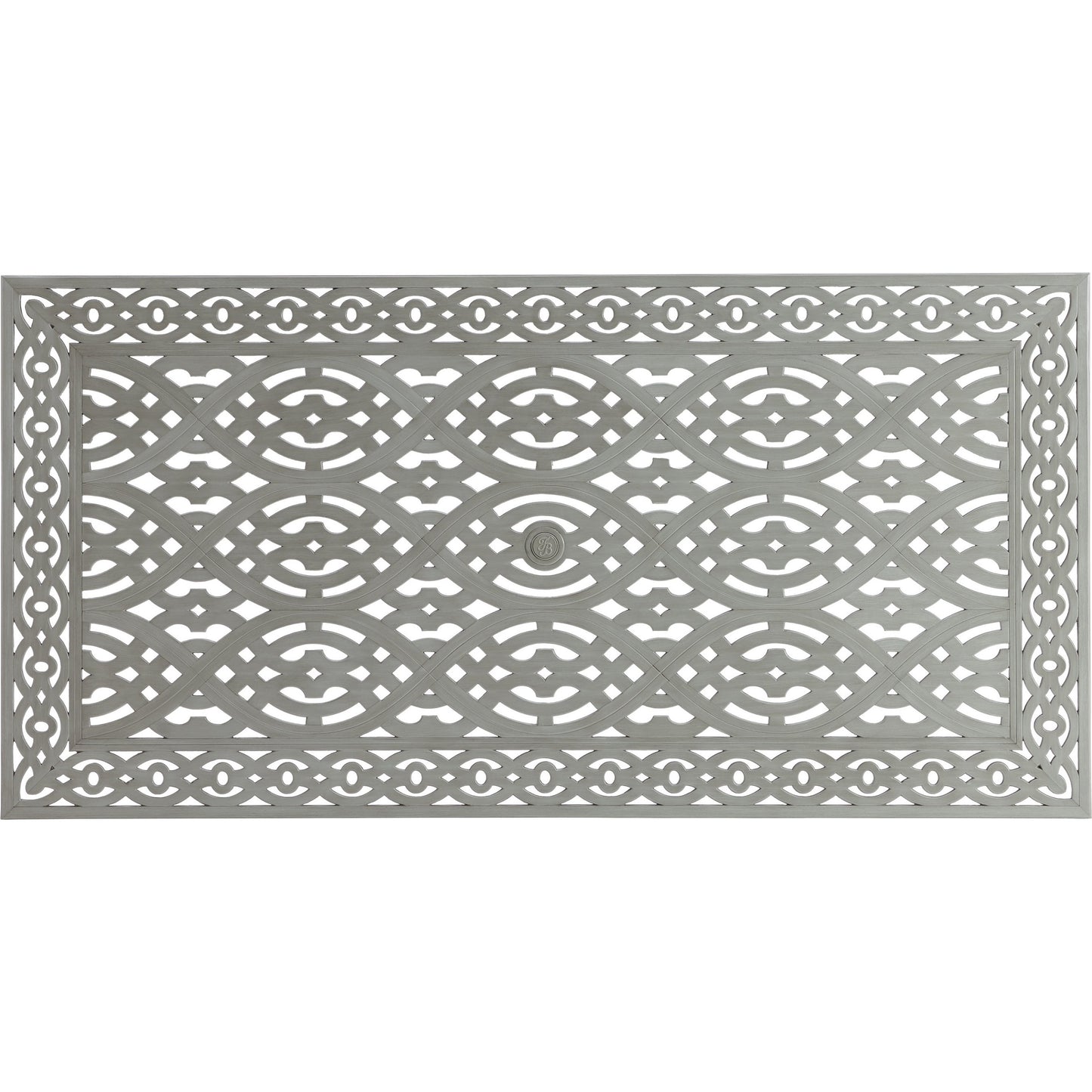 003 SI-1770908 | Additional Silo | Silver Sands Dining Table by Tommy Bahama Outdoor in gray oyster shell. Made from unique in a modern style.