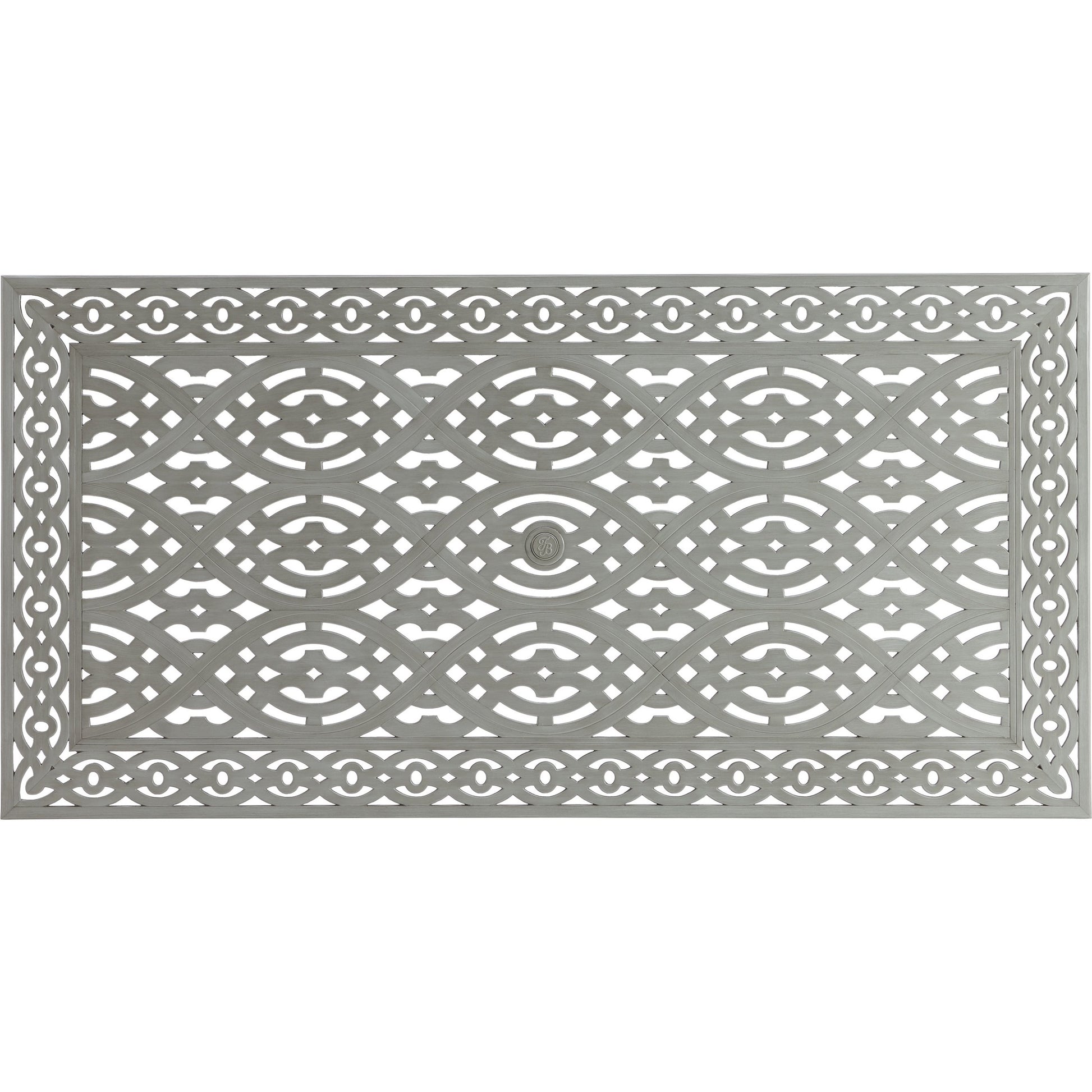 Silver Sands Dining Table by Tommy Bahama Outdoor in gray oyster shell. Made from unique in a modern style.