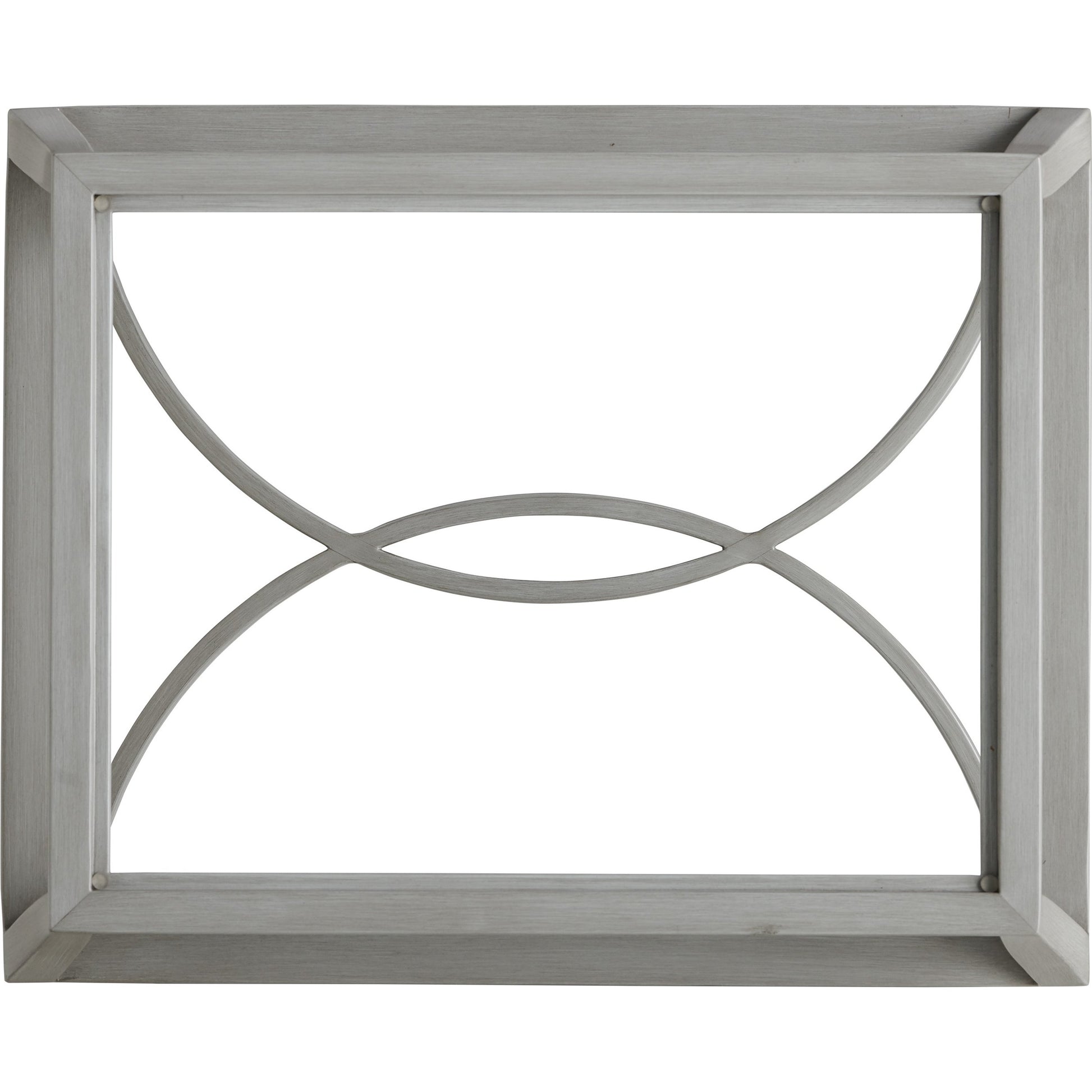 Silver Sands End Table by Tommy Bahama Outdoor in gray oyster shell. Made from unique in a transitional style.