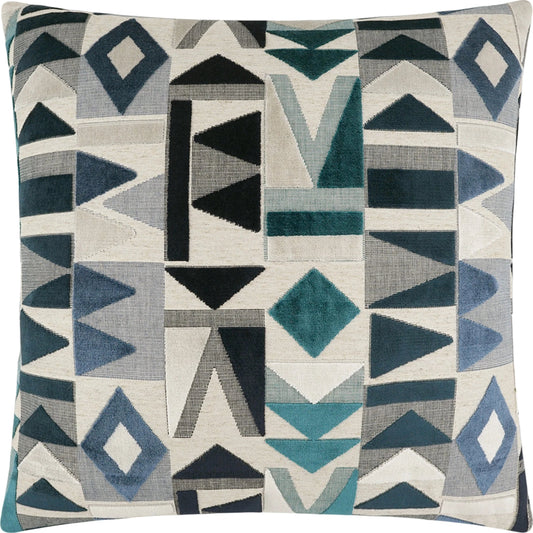 Traydon Throw Pillow by DV Kap Home. Made from 64% rayon, 26% polyester, 8% linen, 2% cotton in a modern style.