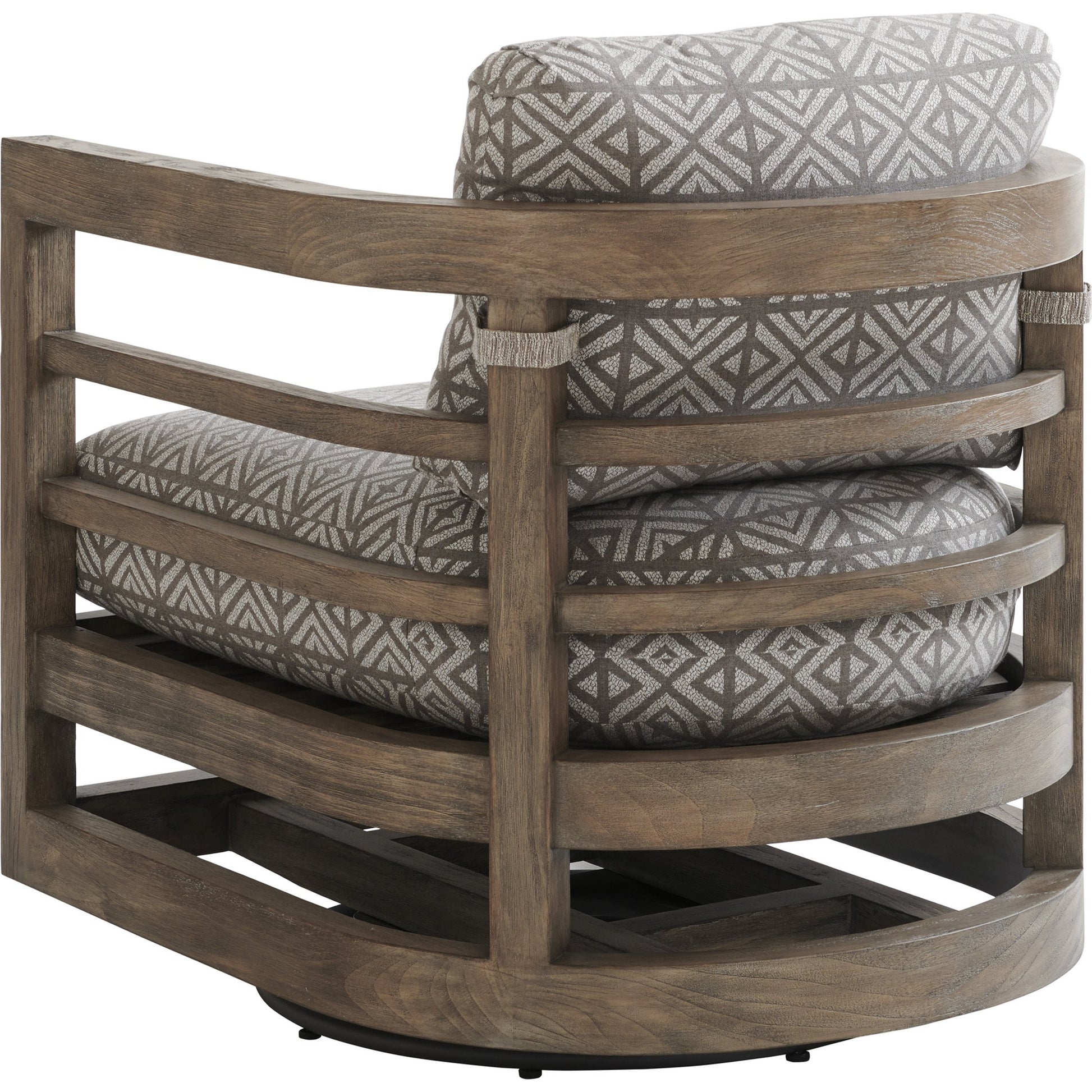 La Jolla Swivel Chair by Tommy Bahama Outdoor in vintage. Made from unique in a eclectic & global style.