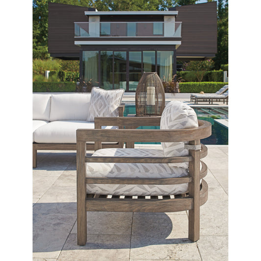 La Jolla Lounge Chair by Tommy Bahama Outdoor in vintage. Made from unique in a transitional style.