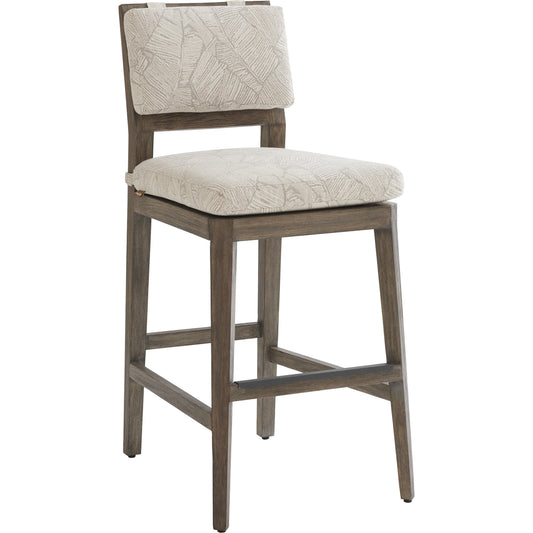 001 SI-1770873 | Additional Silo | La Jolla Bar Stool by Tommy Bahama Outdoor in vintage. Made from unique in a transitional style.