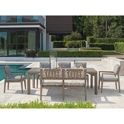 La Jolla Bench by Tommy Bahama Outdoor in vintage. Made from unique in a eclectic & global style.
