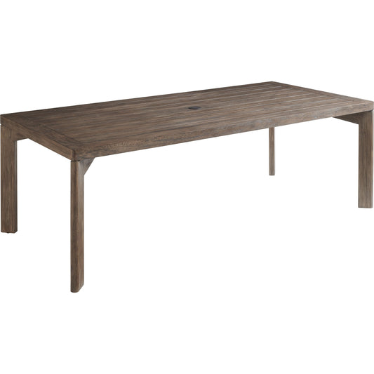 La Jolla Dining Table by Tommy Bahama Outdoor in vintage. Made from unique in a coastal style.