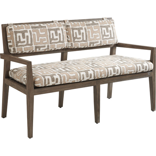 001 SI-1770874 | Additional Silo | La Jolla Bench by Tommy Bahama Outdoor in vintage. Made from unique in a eclectic & global style.