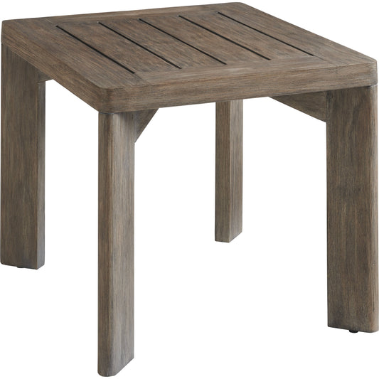001 SI-1770886 | Additional Silo | La Jolla End Table by Tommy Bahama Outdoor in vintage. Made from unique in a coastal style.