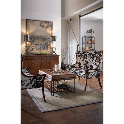 Chateau Lamonte by Wildwood in antique gold. Made from oil on canvas, wood in a transitional style.