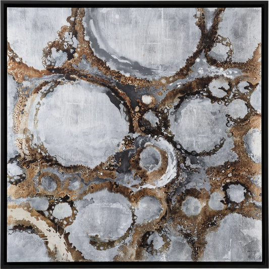 Bottom of the River by Wildwood in white, gold, black. Made from unique in a modern style.
