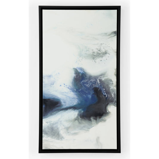 Klein Blue & Black Abstract I by Wildwood in blue, black. Made from giclee on canvas/wood in a modern style.