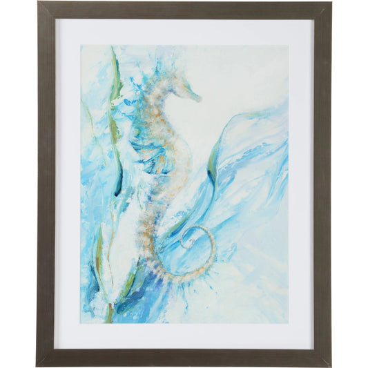 Lloyd by Wildwood in white mat/silver frame. Made from giclee in a modern style.